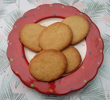 Galletas de naranja